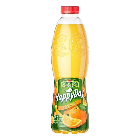 Сокосодержащий напиток Fruktomania Happy day Апельсин 1 литр, 6 шт