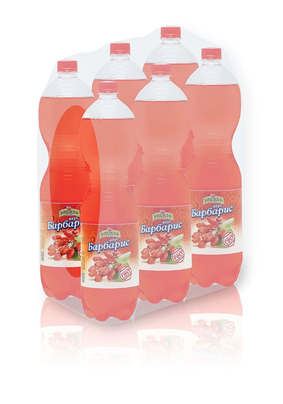 Газированный напиток Fruktomania  Барбарис 1,5 литра, 6 шт. от магазина Одежда+