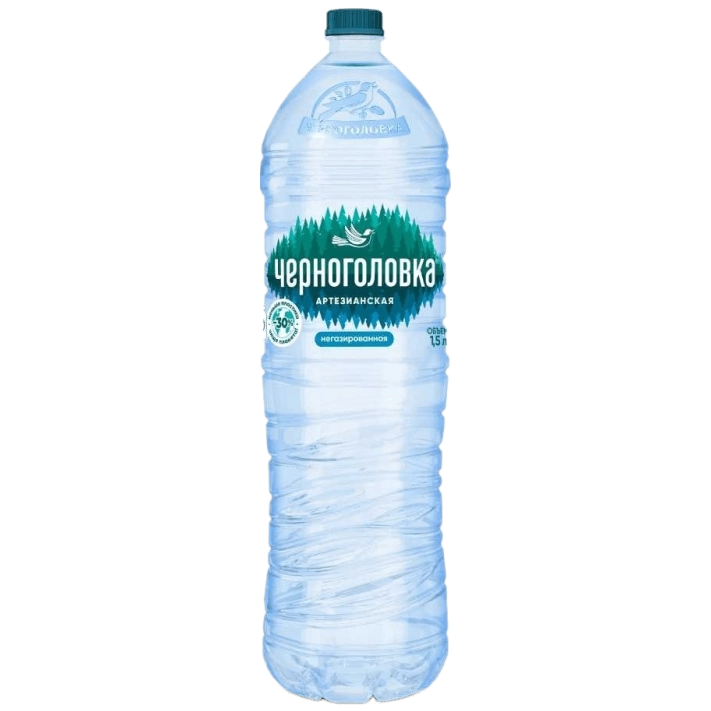 Вода "Черноголовская" 1.5 литра, негаз., ПЭТ, 6 шт. в уп. от магазина Одежда+
