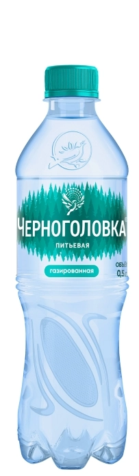 Вода питьевая Черноголовка 0,5 литра газированная, пэт, 12 шт. в уп. от магазина Одежда+